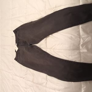 Mid Rise Black Skinny Jeans (Woman's)